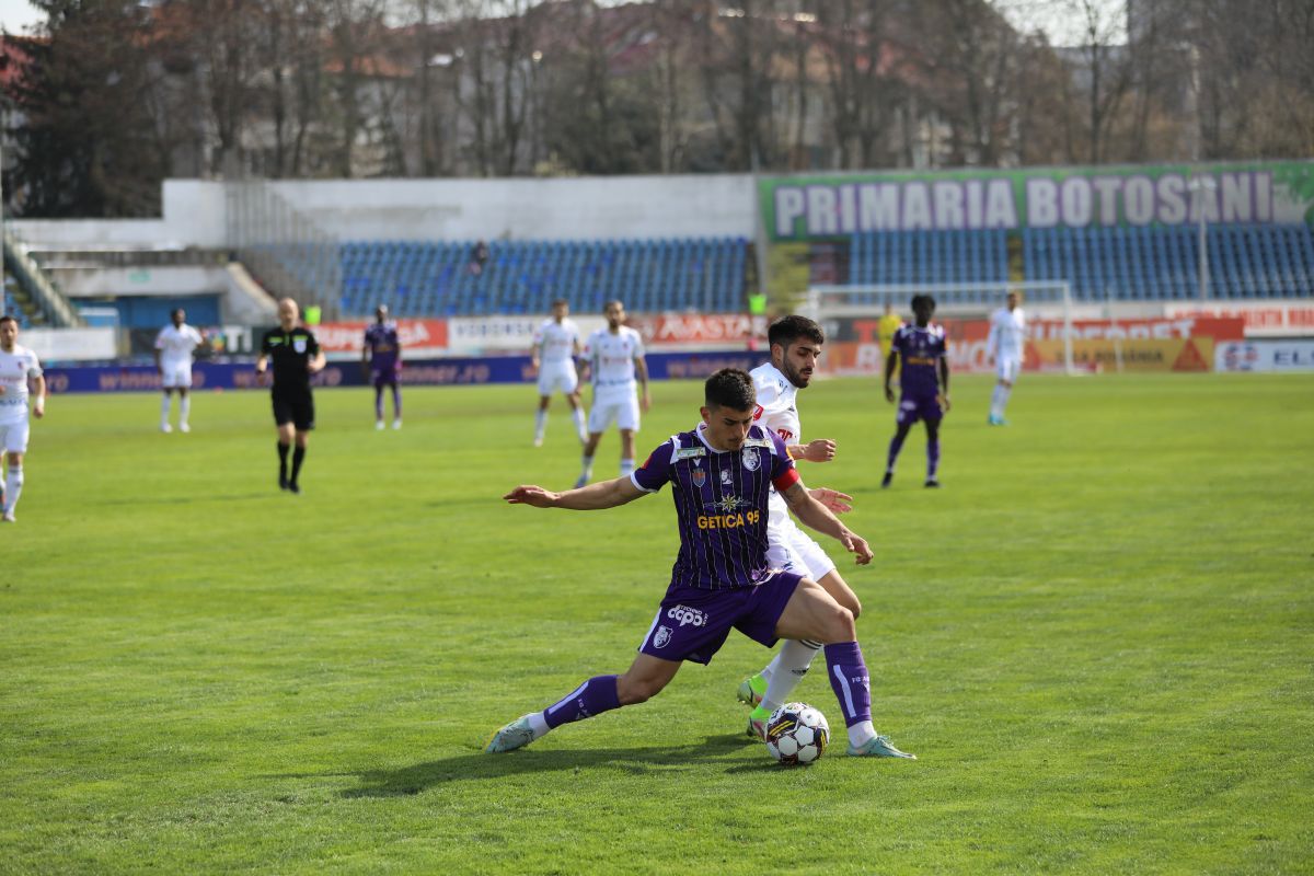 FC Botoșani - FC Argeș 1-0 » Mailat îi scufundă pe argeșeni! Clasamentul actualizat din play-out