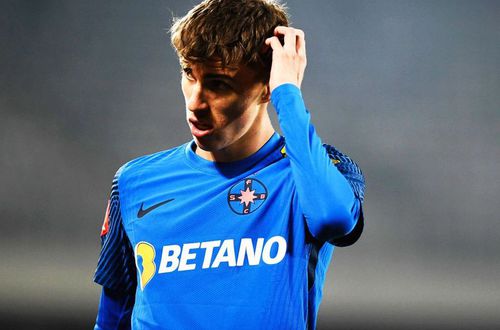 Octavian Popescu (20 de ani), extrema stângă a vicecampioanei României, FCSB, nu face parte din lot pentru meciul cu CFR Cluj, din runda cu numărul 3 din play-off-ul Superligii.