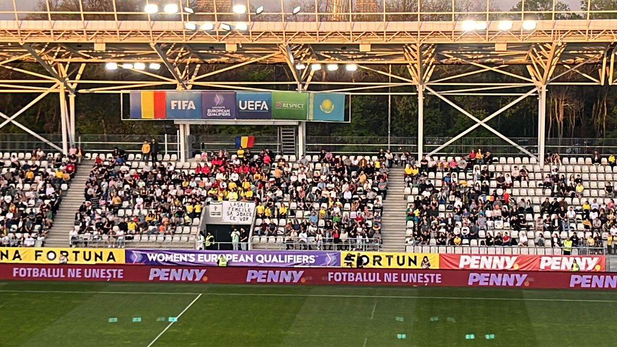 România continuă parcursul perfect în preliminariile Euro 2025 la fotbal feminin! Victorie pe „Arc”, în fața Kazahstanului