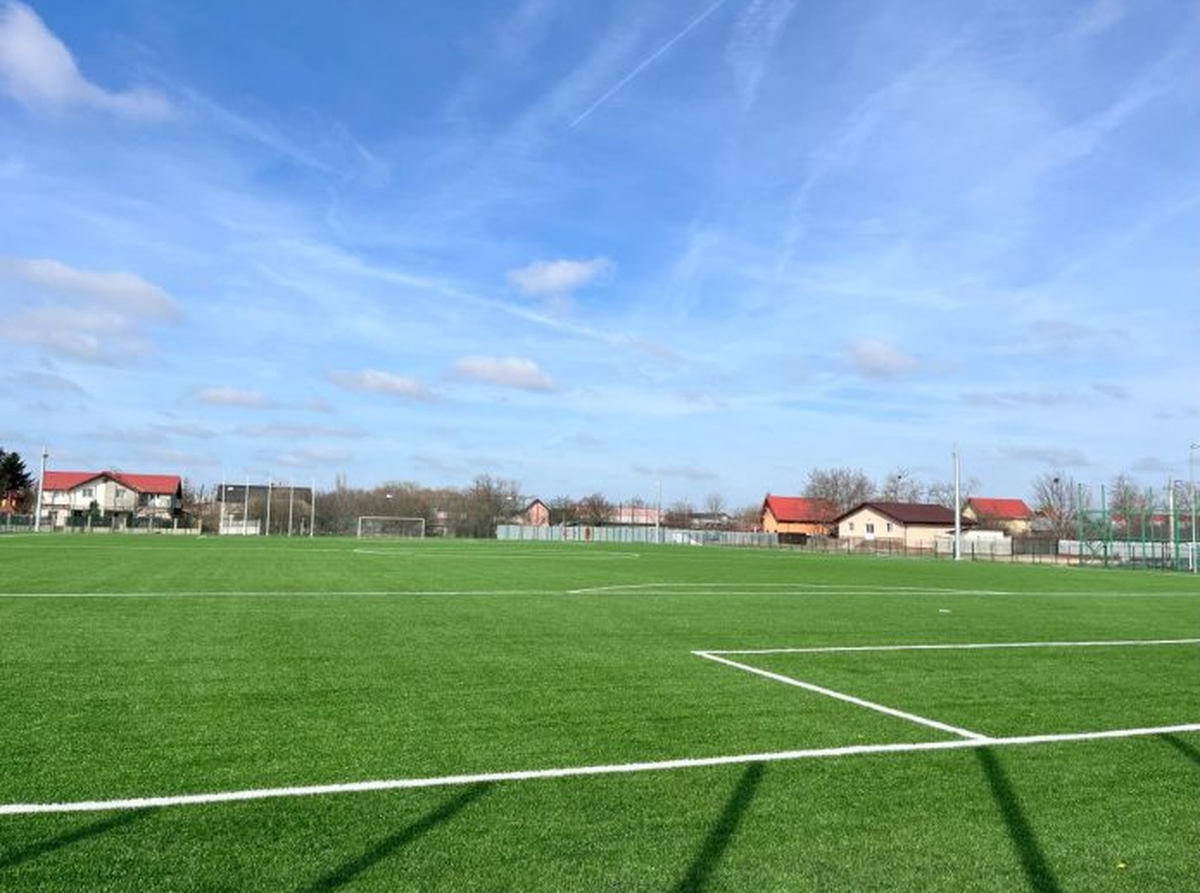 Petre Grigoraș le-a stricat inaugurarea noului teren