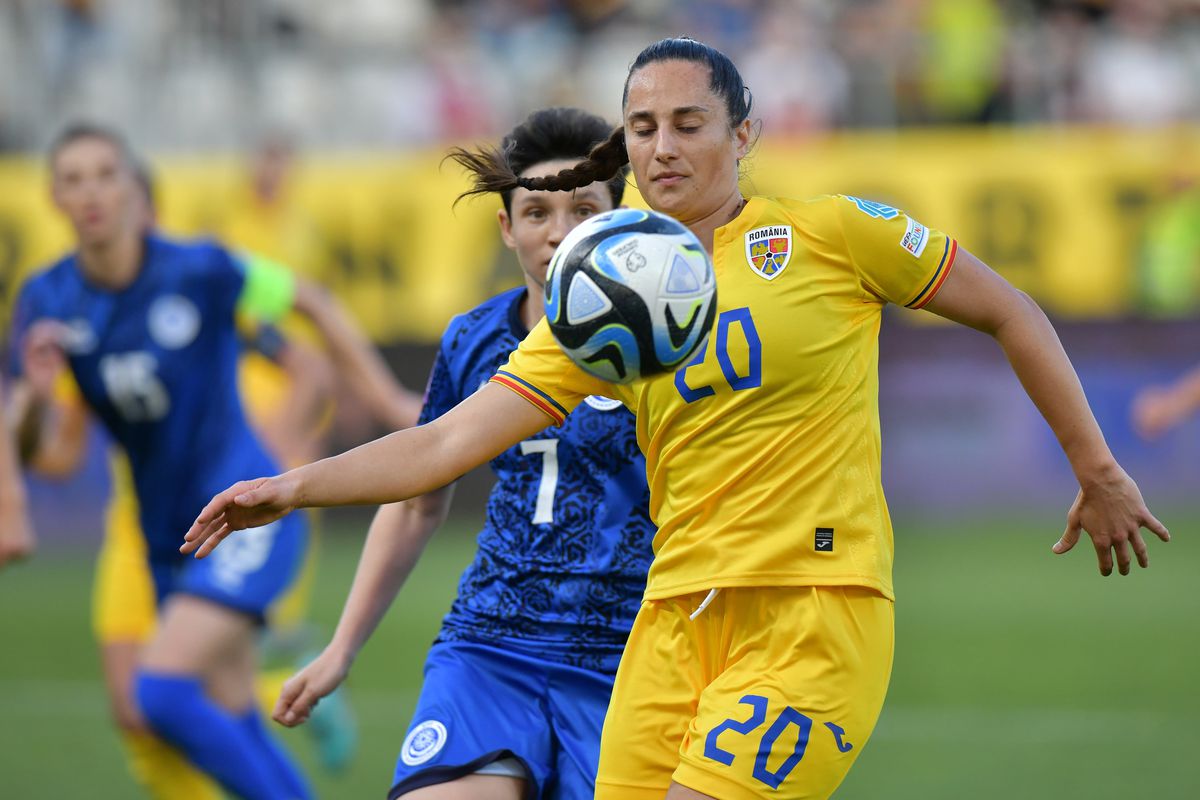 România - Kazahstan, preliminarii Euro 2025 la fotbal feminin
