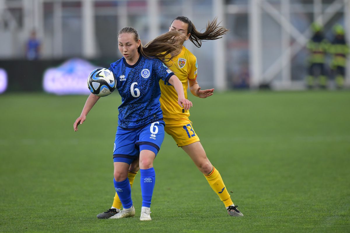 România continuă parcursul perfect în preliminariile Euro 2025 la fotbal feminin! Victorie pe „Arc”, în fața Kazahstanului