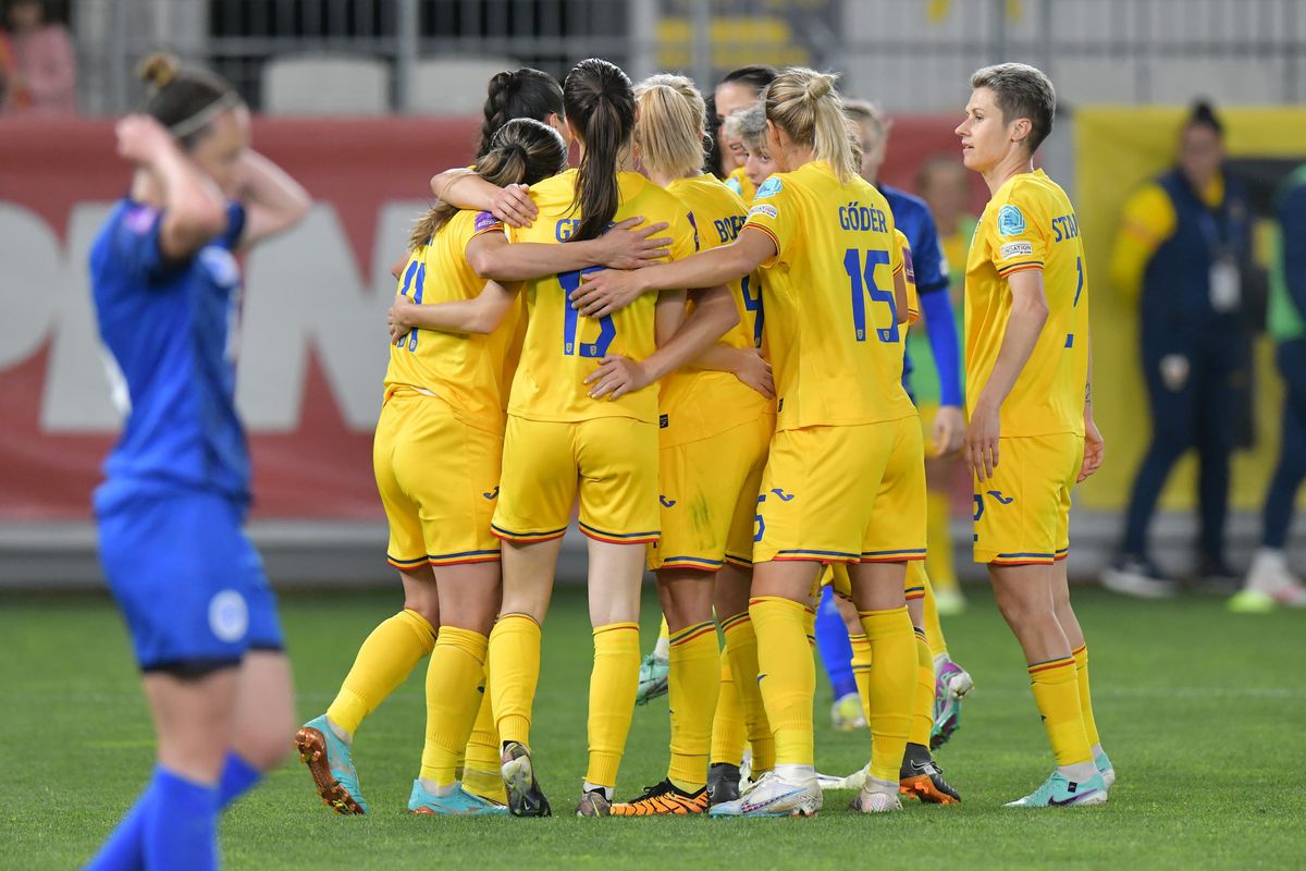 România continuă parcursul perfect în preliminariile Euro 2025 la fotbal feminin! Victorie pe „Arc”, în fața Kazahstanului