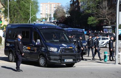 Imagini de impact de la „Santiago Bernabeu” » Amenințare teroristă, înainte de Real Madrid - Manchester City