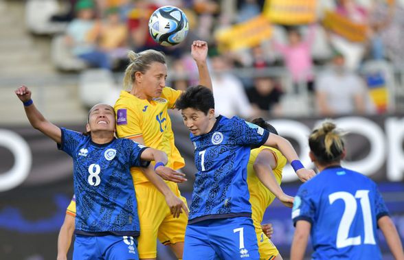 România continuă parcursul perfect în preliminariile Euro 2025 la fotbal feminin! Victorie pe „Arc”, în fața Kazahstanului