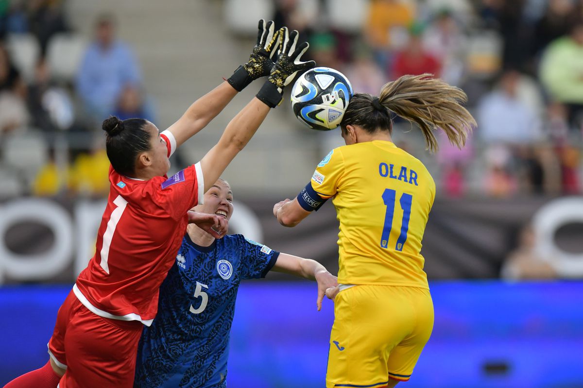 România continuă parcursul perfect în preliminariile Euro 2025 la fotbal feminin! Victorie pe „Arc”, în fața Kazahstanului