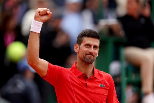 Novak Djokovic la finalul partidei FOTO Guliver.Getty/Images