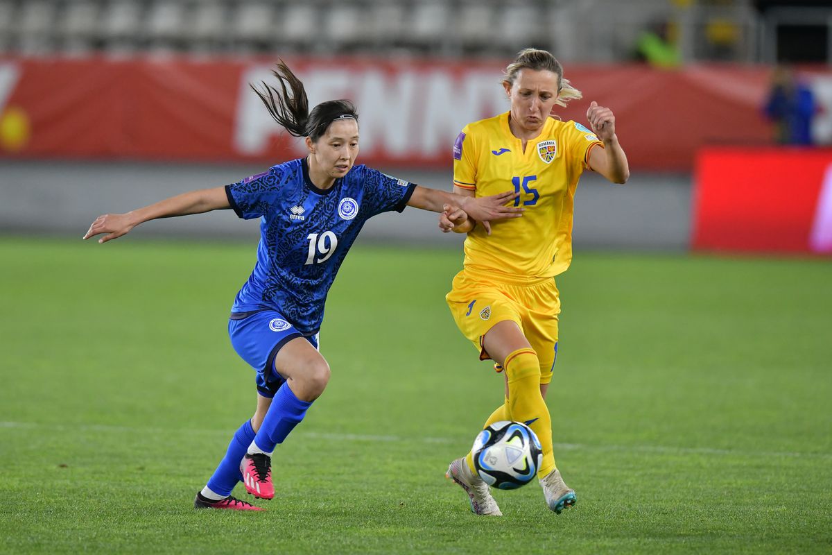 România - Kazahstan, preliminarii Euro 2025 la fotbal feminin