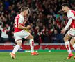 Arsenal și Bayern au remizat, scor 2-2, în prima manșă a sferturilor de finală din Liga Campionilor.