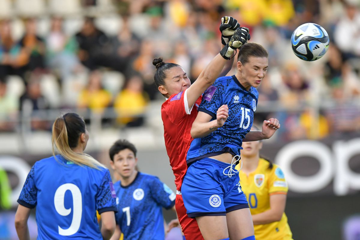 România - Kazahstan, preliminarii Euro 2025 la fotbal feminin