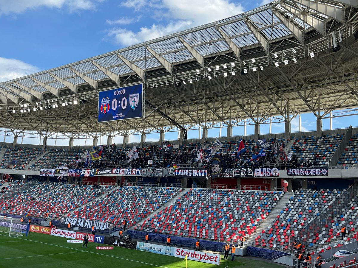 Imagini înainte de Steaua - Voluntari