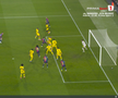 Golul lui Raphina din Barcelona - Borussia Dortmund, foto: captură Prima Sport