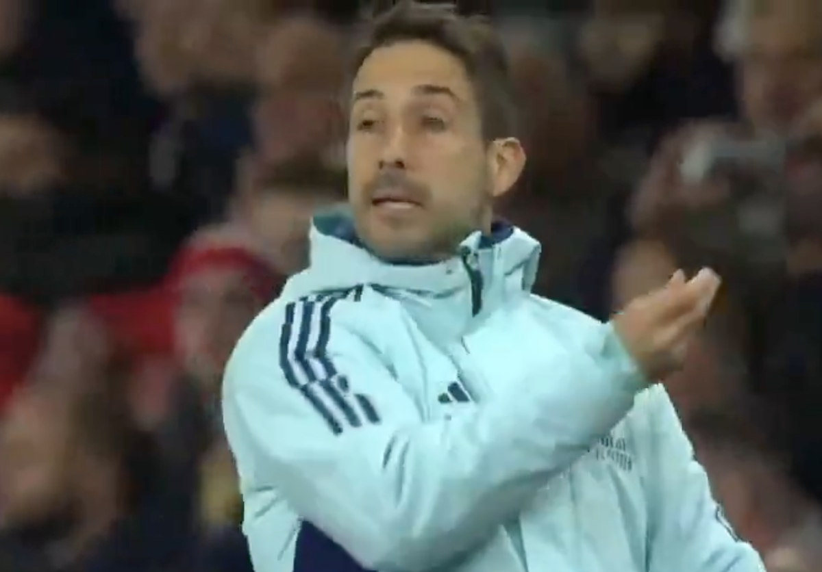 Imaginile care nu s-au văzut la TV în Arsenal – Real Madrid » Indicația de pe bancă ignorată de Declan Rice