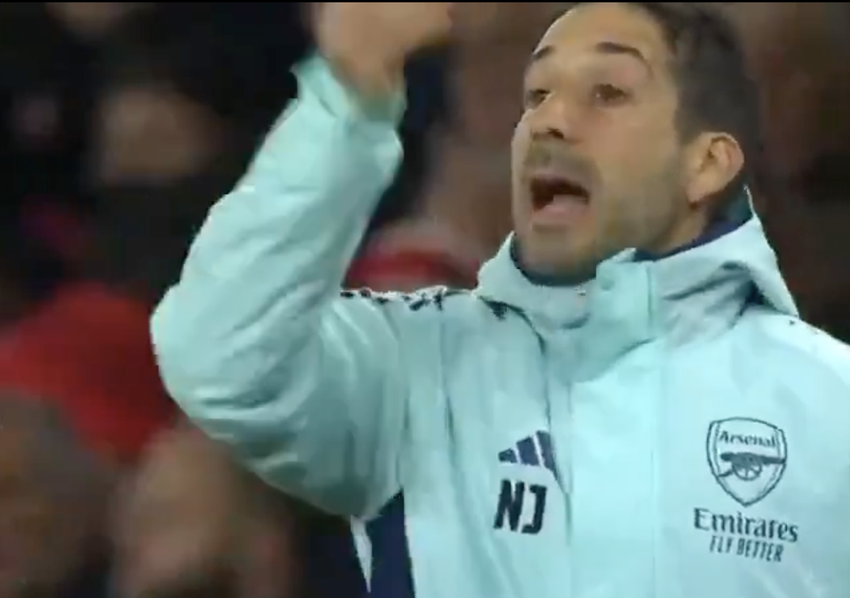 Imaginile care nu s-au văzut la TV în Arsenal – Real Madrid » Indicația de pe bancă ignorată de Declan Rice