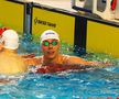 David Popovici la finalul probei de 50 m liber  la Campionatele Naționale de la Otopeni FOTO Roxana Fleșeru