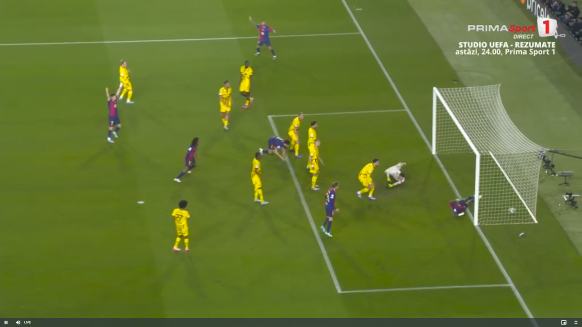 A văzut faza reprizei din Barcelona - Borussia Dortmund și s-a pronunțat: „Asta este lăcomia”