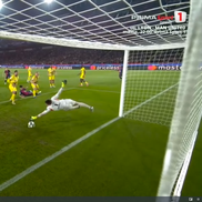 Golul lui Raphina din Barcelona - Borussia Dortmund, foto: captură Prima Sport