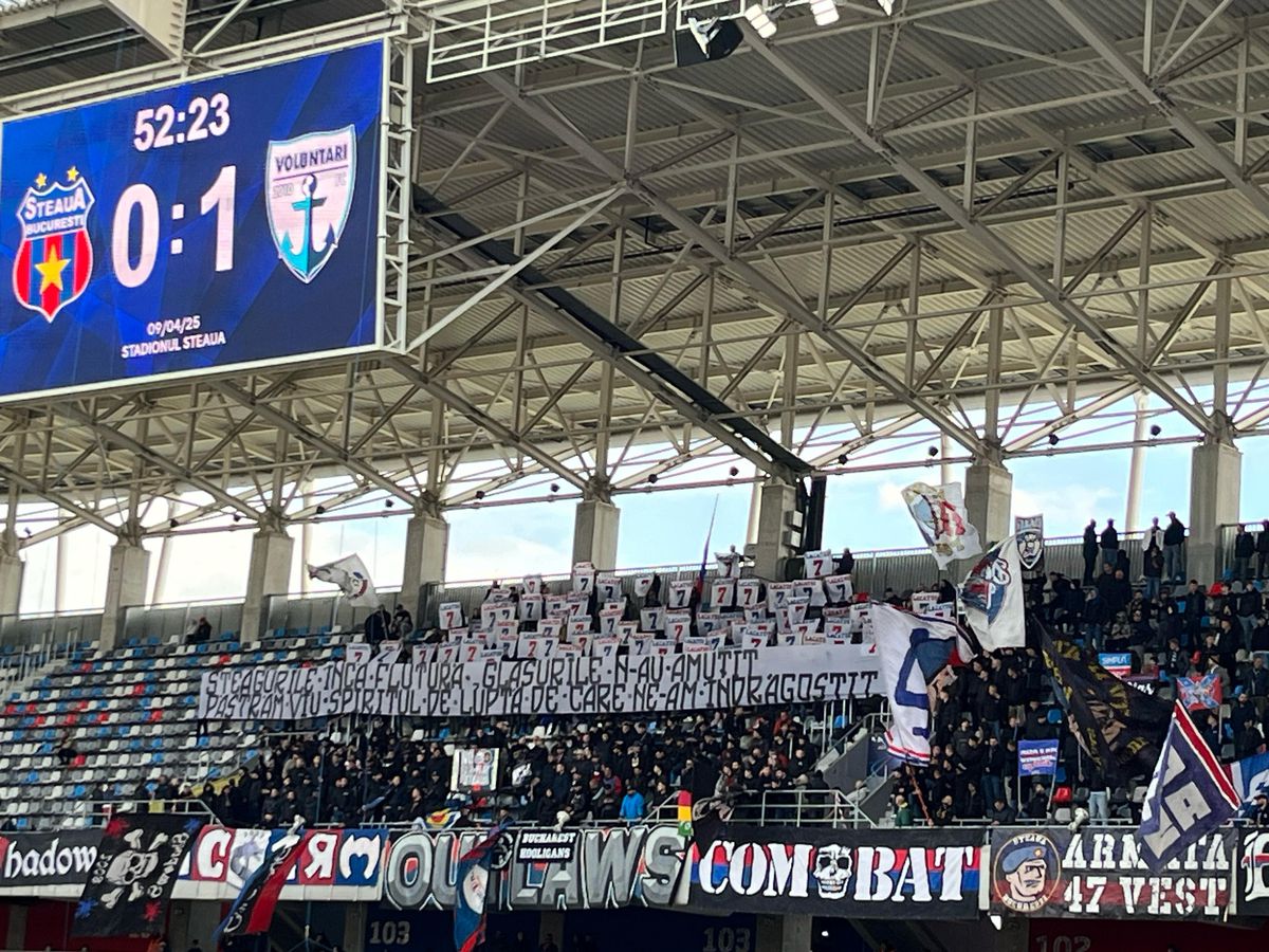 Steaua - Voluntari 3-2 » Plânge Nețoiu: echipa cu buget „no limit”, executată în Ghencea în 20 de minute. Clasamentul în play-off Liga 2
