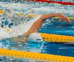 David Popovici în acțiune la Campionatele Naționale de la Otopeni în proba de 50 m liber FOTO Roxana Fleșeru