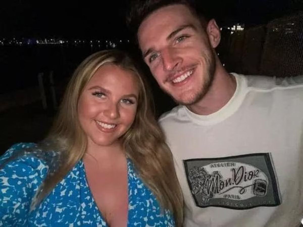 Declan Rice și Lauren Fryer