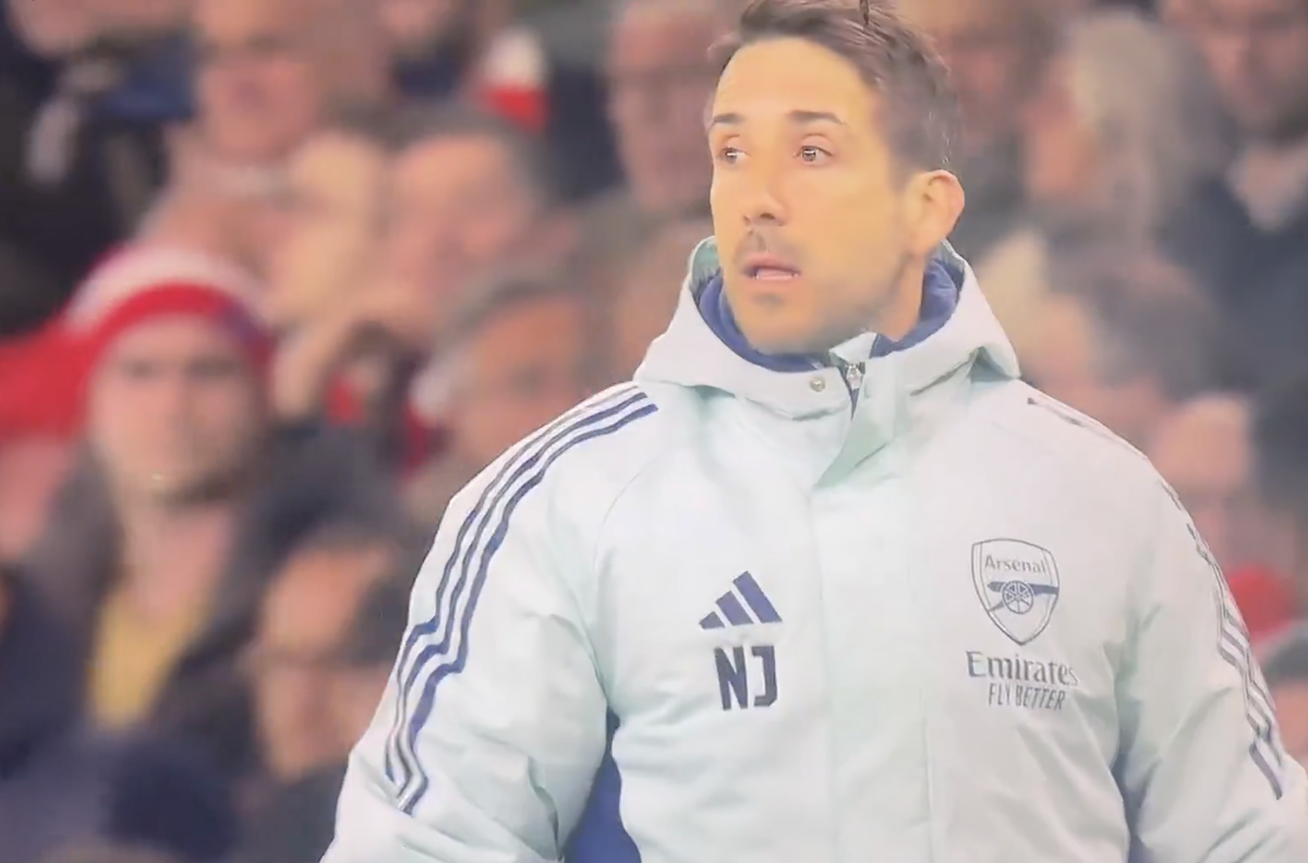 Imaginile care nu s-au văzut la TV în Arsenal – Real Madrid » Indicația de pe bancă ignorată de Declan Rice