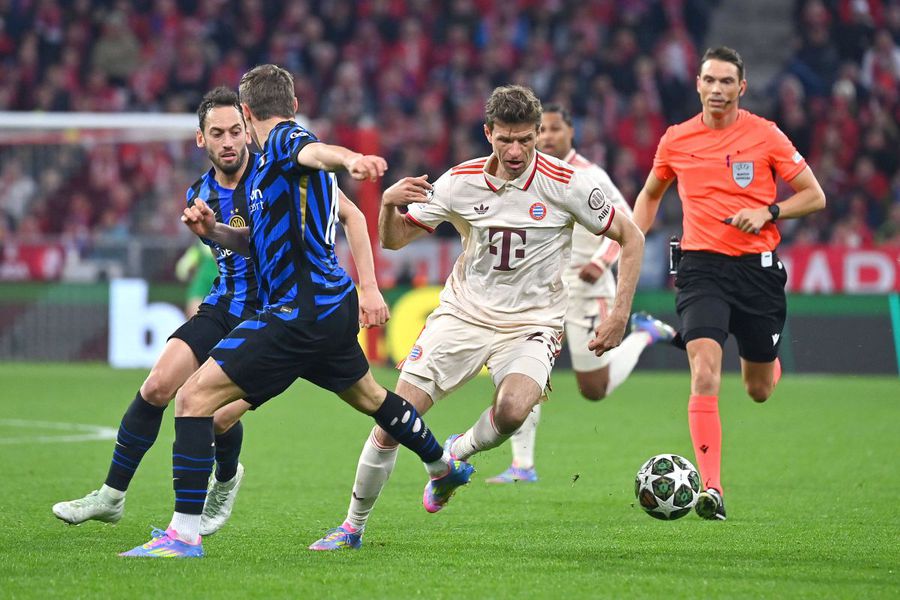 Thomas Muller a marcat aaeară al treilea gol în actuala ediției a Ligii Campionilor și al șaselea stagional în 37 de meciuri / Foto: Imago Thomas Muller după golul marcat cu Inter: „Tiroida m-a înnebunit!” » Ce șanse îi acordă Bayern să mai rămână