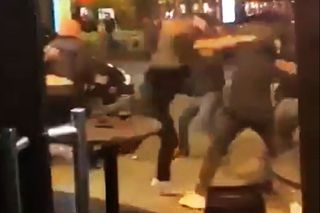 Scene violente înainte de sfertul din Champions League » Bătaie în stradă la Paris