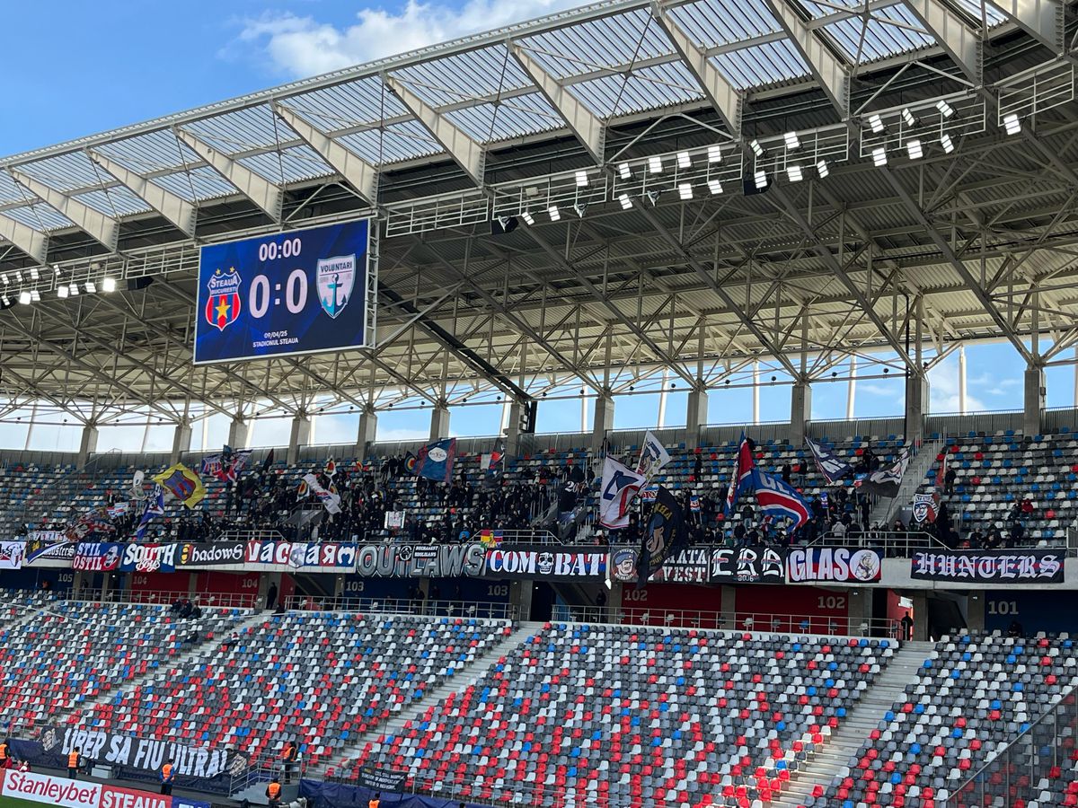 Imagini înainte de Steaua - Voluntari