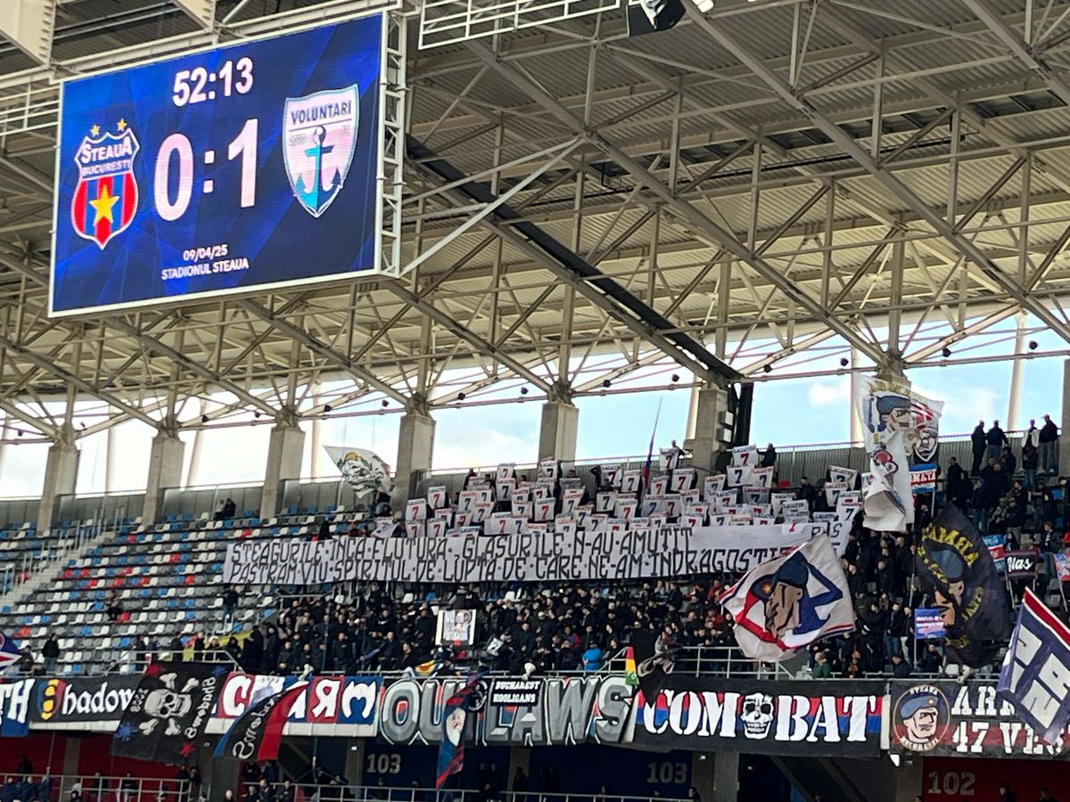 Steaua - Voluntari 3-2 » Plânge Nețoiu: echipa cu buget „no limit”, executată în Ghencea în 20 de minute. Clasamentul în play-off Liga 2