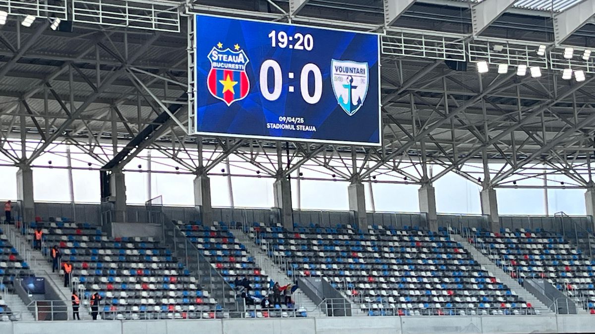 Imagini înainte de Steaua - Voluntari