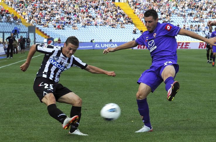 Gabi Torje, într-un meci cu Fiorentina / Sursă foto: Guliver/Getty Images
