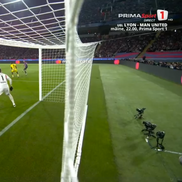 Golul lui Raphina din Barcelona - Borussia Dortmund, foto: captură Prima Sport