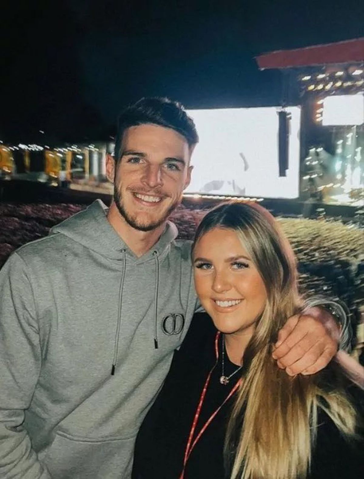 Declan Rice și Lauren Fryer