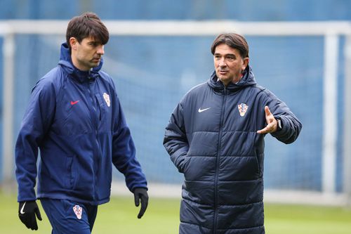 Vedran Corluka (stânga) și Zlatko Dalic / Foto: Imago Images