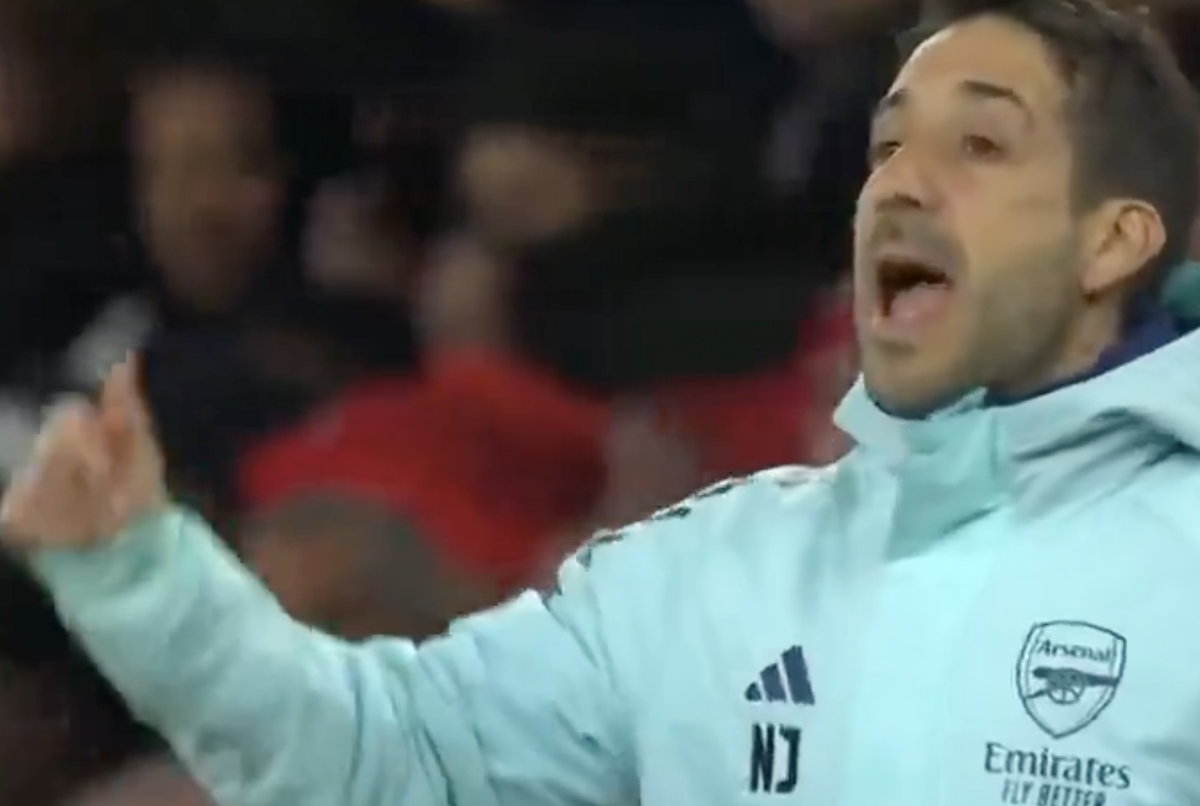 Imaginile care nu s-au văzut la TV în Arsenal – Real Madrid » Indicația de pe bancă ignorată de Declan Rice