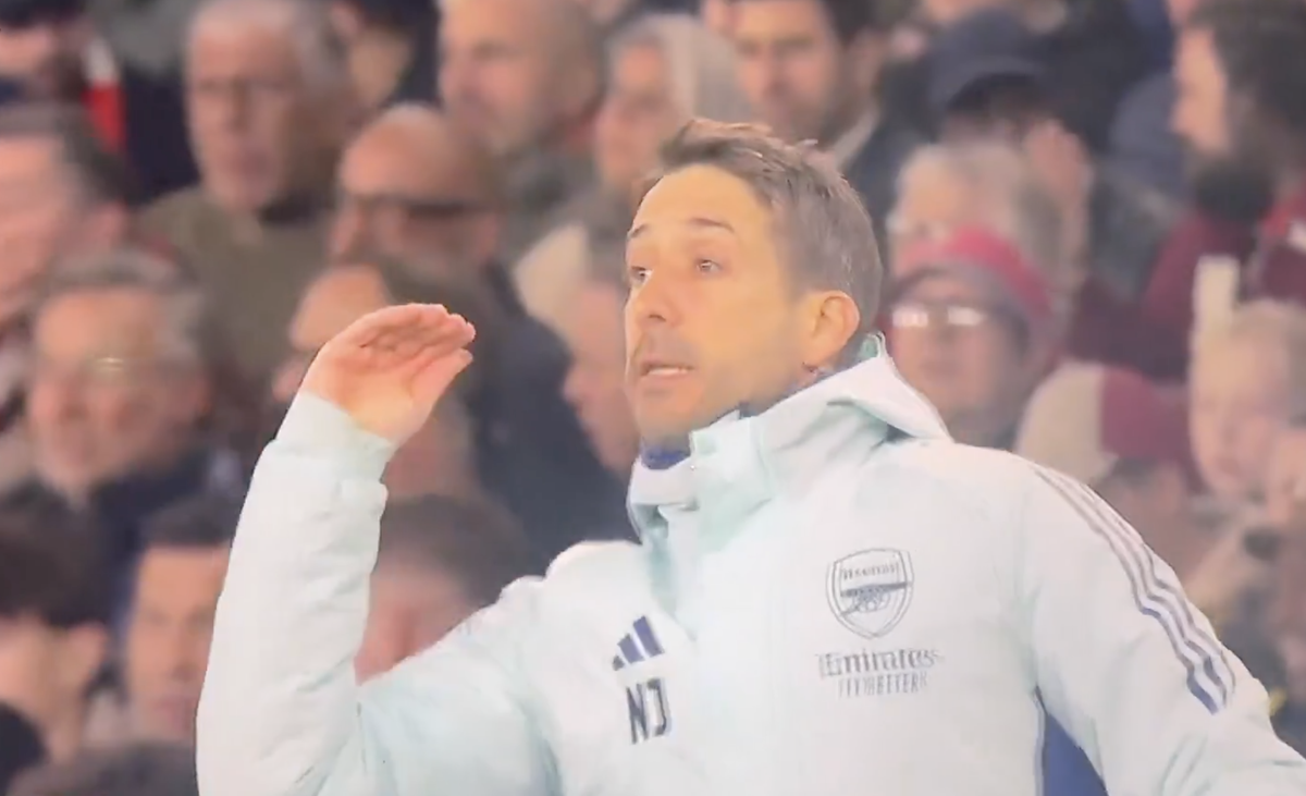 Imaginile care nu s-au văzut la TV în Arsenal – Real Madrid » Indicația de pe bancă ignorată de Declan Rice