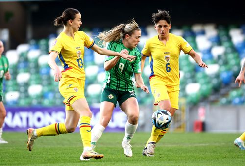 România în meciul cu Irlanda de Nord / foto: FRF.ro.