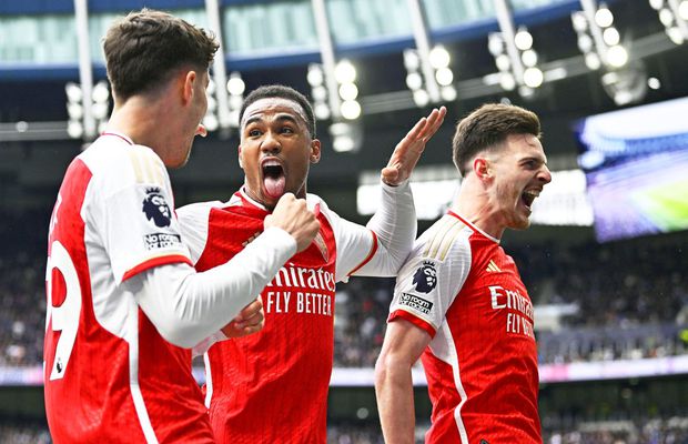 Genial! Jurnaliștii englezi, la unison după Arsenal - Real Madrid » Rice, comparat cu o legendă