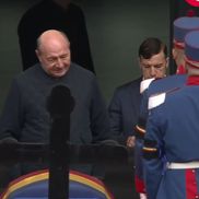 Traian Băsescu, la priveghiul lui Mircea Lucescu