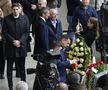 Delegația lui Dinamo, la sicriul lui Mircea Lucescu/ foto Cristi Preda (GSP)