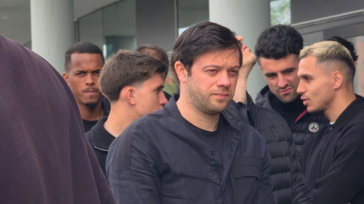 Șucu, în lacrimi la catafalcul lui Lucescu