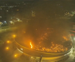 Incendiu la arena olimpică din Rio de Janeiro // capturi foto: X