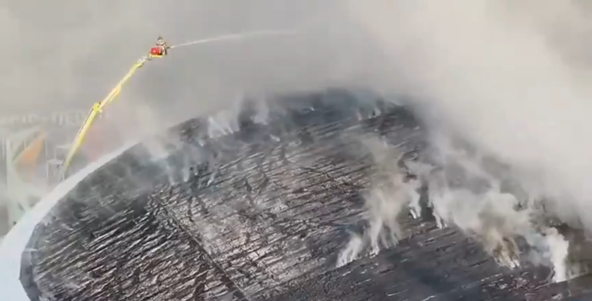 Incendiu la arena olimpică din Rio de Janeiro