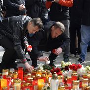 FCSB, la catafalcul lui Mircea Lucescu/ FOTO Cristi Preda (GSP)