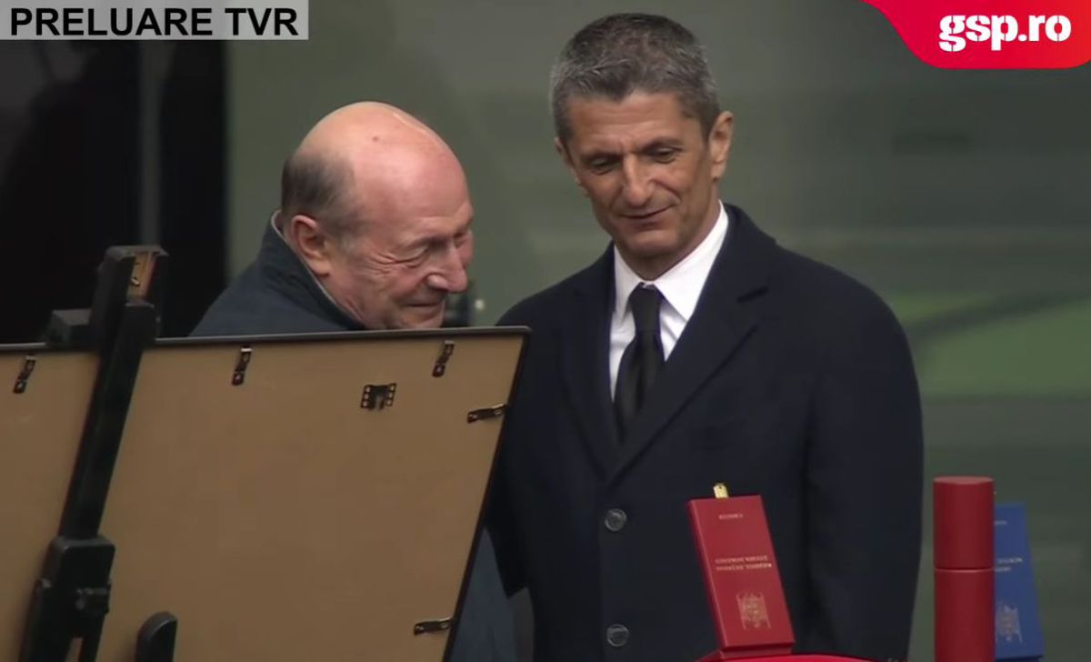 Traian Băsescu, la priveghiul lui Mircea Lucescu