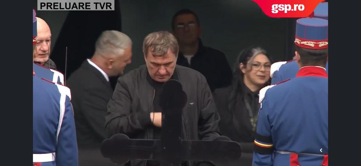 Hagi, la a doua zi de priveghi de la Arena Națională