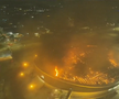 Incendiu la arena olimpică din Rio de Janeiro // capturi foto: X