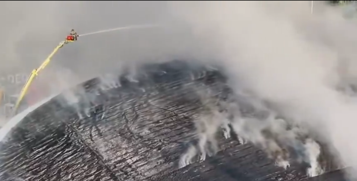 Incendiu la arena olimpică din Rio de Janeiro