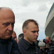 Șucu, în lacrimi la catafalcul lui Lucescu