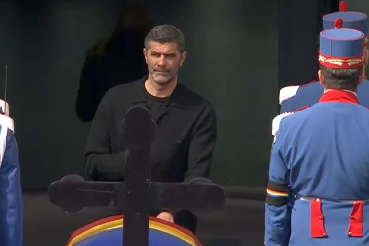 A doua zi de priveghi în memoria lui Mircea Lucescu